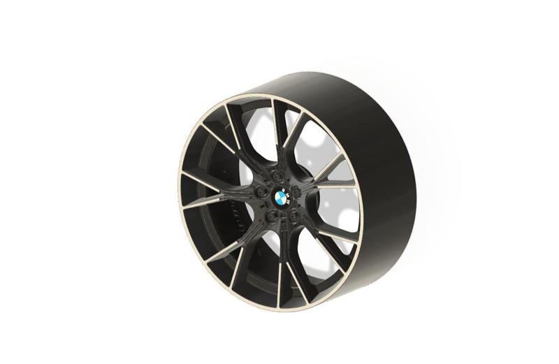 BMW Style 789m wheels for scale model 1/18 1/24
