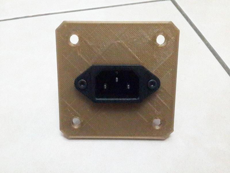 Mendelmax 1.5 Power Socket Bracket