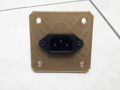 Mendelmax 1.5 Power Socket Bracket