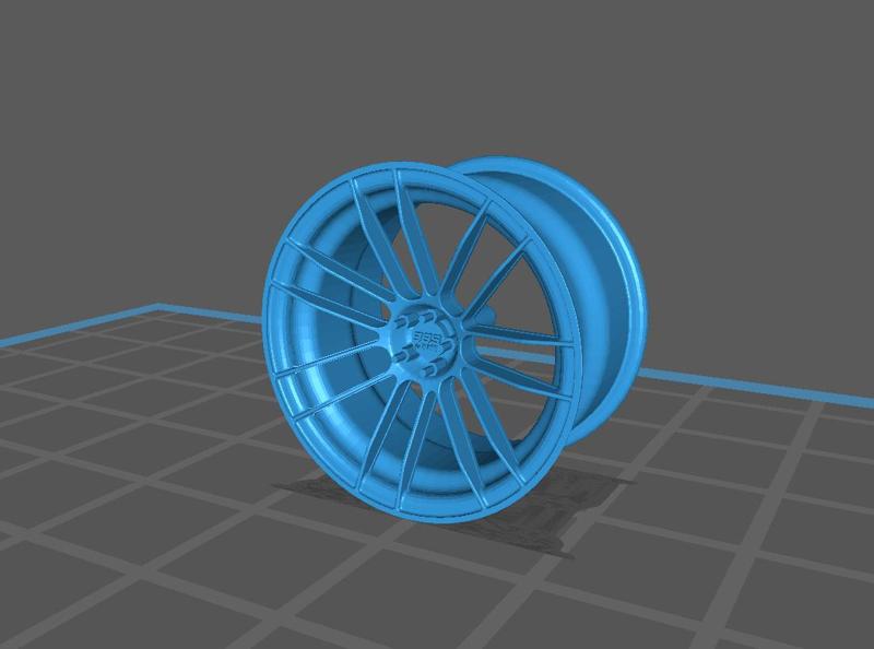 1/24 Scale BBS Dura (19 Inch)