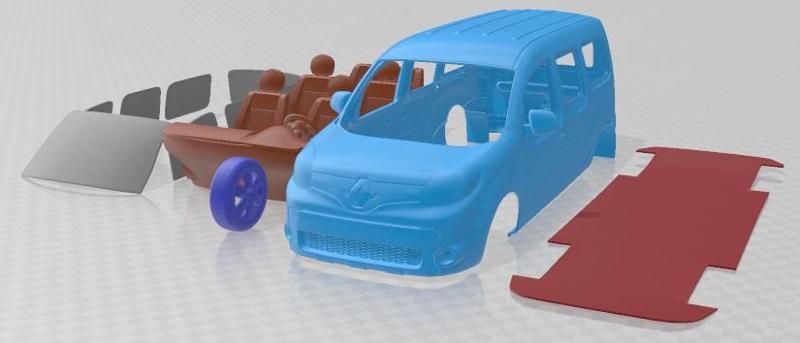 Renault Kangoo Combi L3 2019 Printable Car