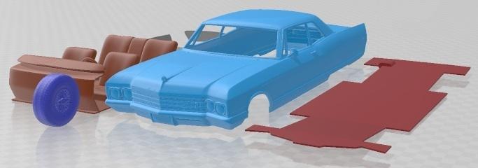 Buick Electra 225 Sport Coupe 1966 Printable Car