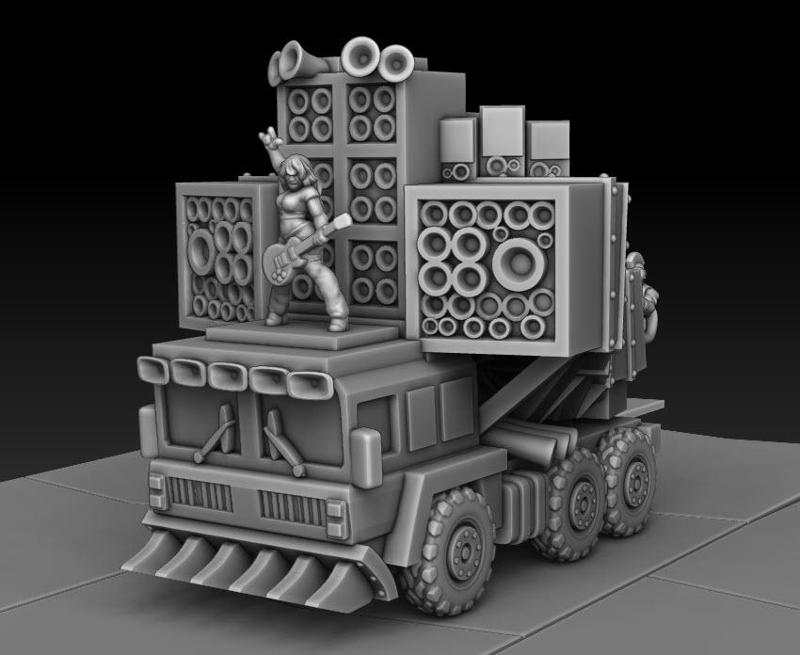 Furious Thunder Duuf Rocker Wagon (presuported)