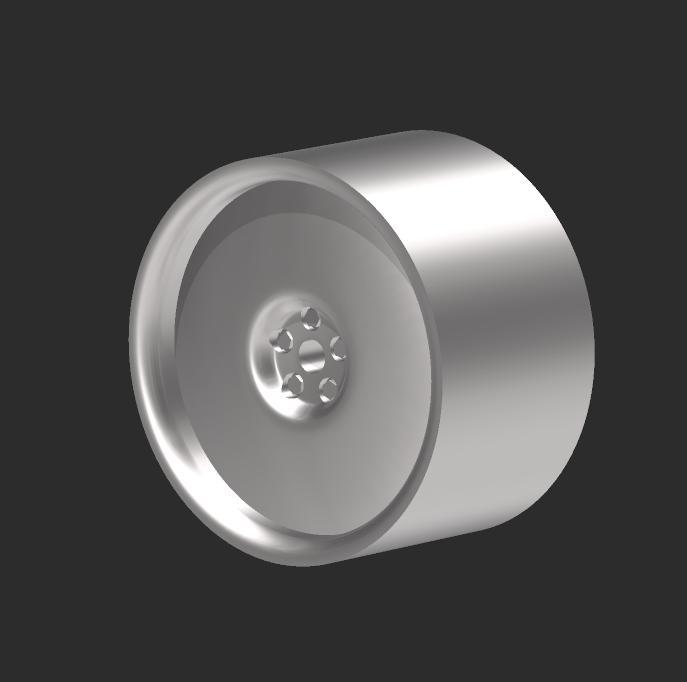 Fast and furious Maximus Charger style rims for Hot Wheels 1:64