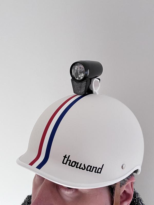 Bicycle Bar Light Adapter for "Thousand" Helmet