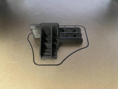 VW Tiguan Luggage Boot Cover Mounting