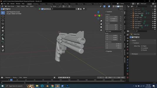 NXR 44 Magnum GI Joe Classified