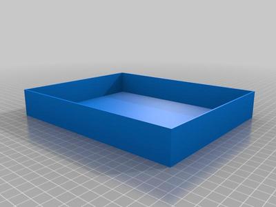 Tool Drawer Insert 30 x 160 x 200 with 1.5mm walls