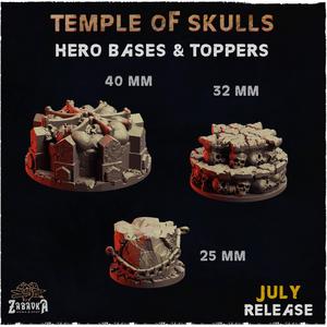 Hero Bases & Toppers - Temple of Skulls