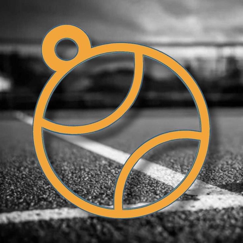 Tennis Key Chain 🎾