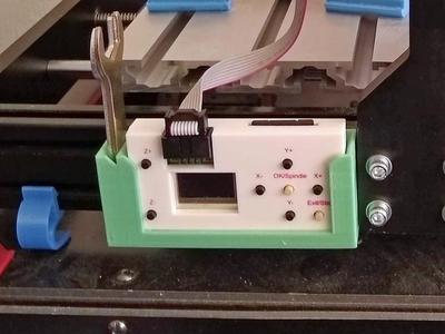 Holder for offline controller and tools CNC 3018