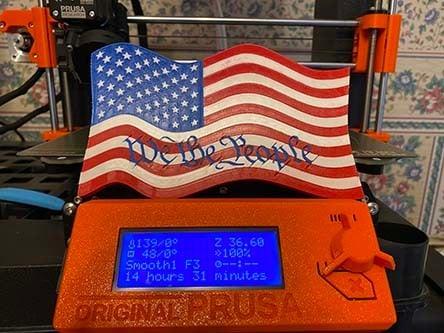 We the People American Flag