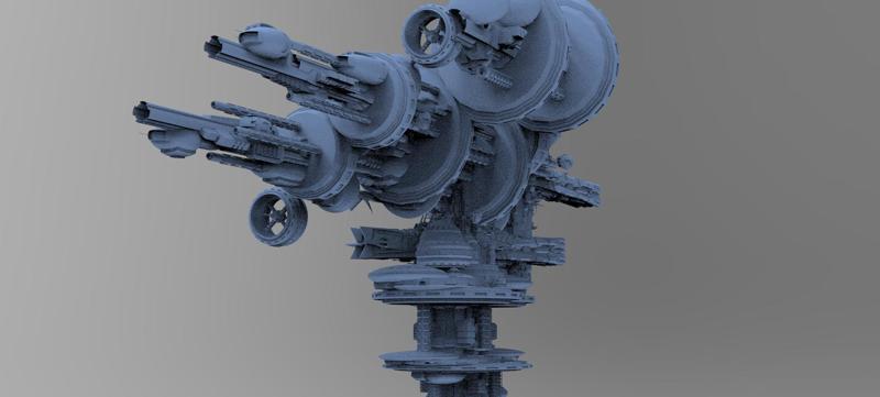 Telescope Sci-Fi rig