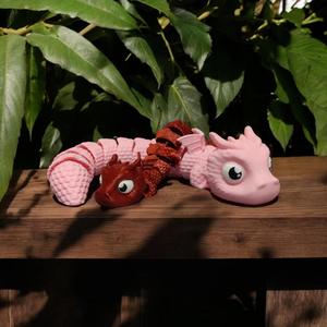 Flexi Articulating BIG Dragon with Wings V1