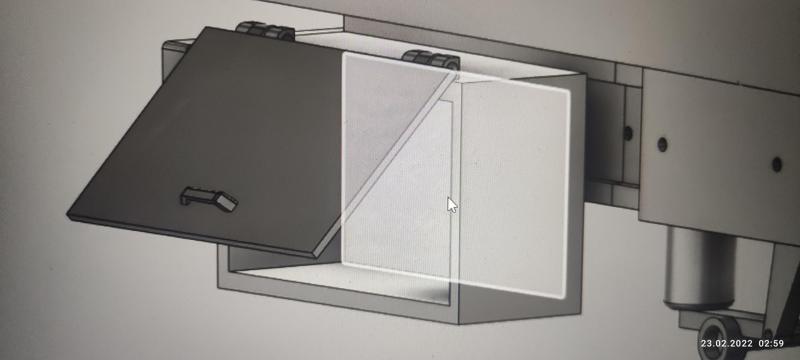 Small  functional box for trailers 1:16, 1:14, 1:10 + Perfect smooth cura profile