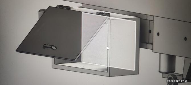 Small  functional box for trailers 1:16, 1:14, 1:10 + Perfect smooth cura profile