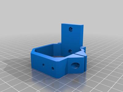 MK8 extruder holder for prusa i3 steel