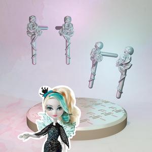 Ever After High Basic Faybelle Thorn doll earrings replacement