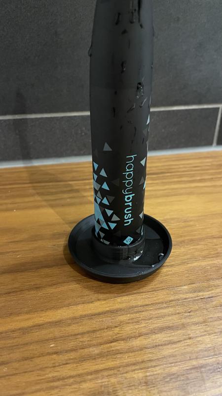 HappyBrush stand with drain