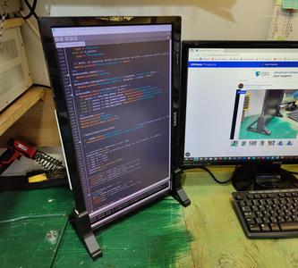 Bracket for computer screen