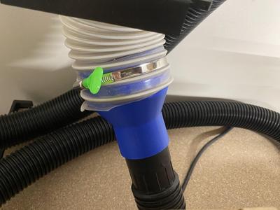 Dust Collection Reducer Adapter 4-inch Hose to 2.5-inch Shop Vac hose v1.0