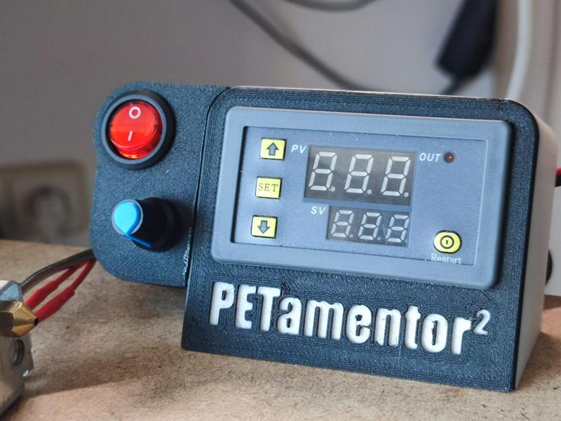 Speed control and switch frame for PETAMENTOR 2