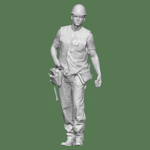MAINTENANCE TECHNICIAN FOR DIORAMA PEOPLE CHARACTER