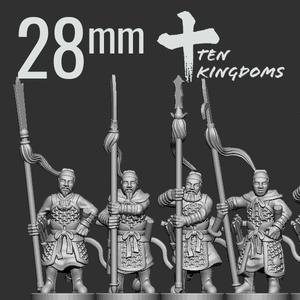 28mm Song Dynasty Spear Armoured Foot