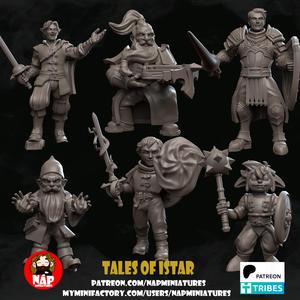 Nap Miniatures - July Release - Tales Of Istar