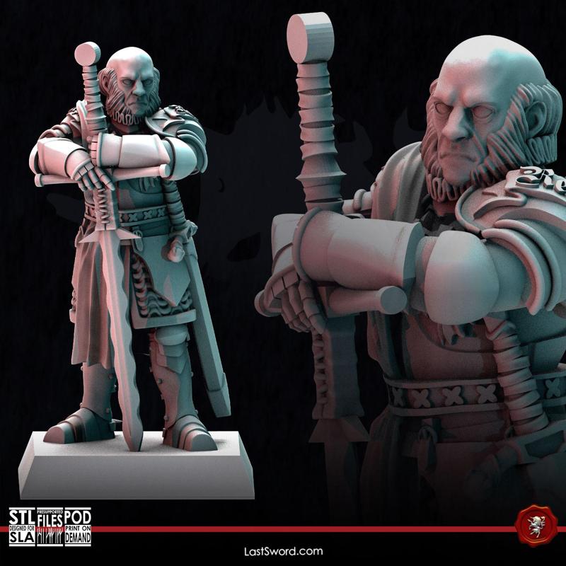 Lord Arcadius on foot