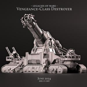 Legacies of Mars - Vengeance-Class Destroyer