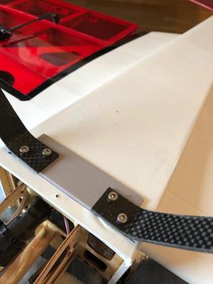 Landing gear support for Precision Aerobatics Katana Mini