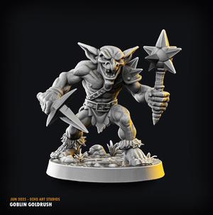 Goblin with mace - Echo Art - Goblin Goldrush