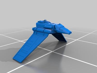 The Scythe - Gekko's ship in The Mandalorian (concept)