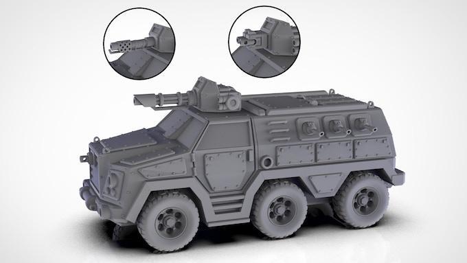 BELLATORES Mk.2 transport IFV
