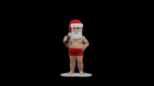 Beach Santa