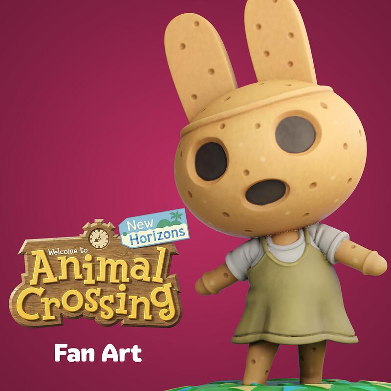 Animal Crossing Fan Art: Coco