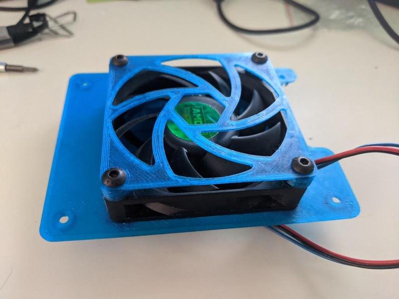 BIGTREETECH SKR V1.4 70mm Fan Mount + MOSFET