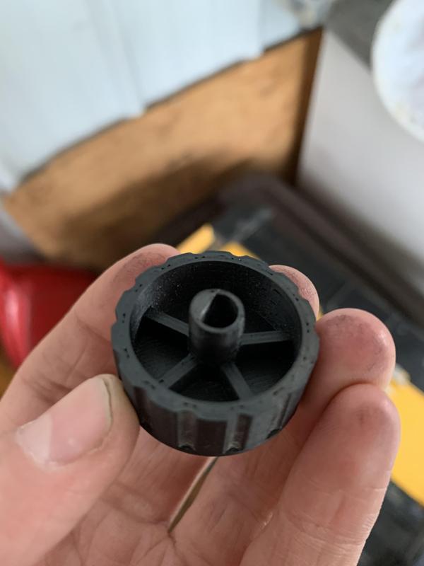 dewalt radio volume knob