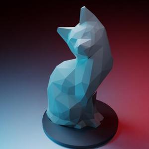 CAT 3D PRINT MODEL IN STL FORMAT