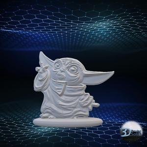 Baby Yoda Grogu Decor
