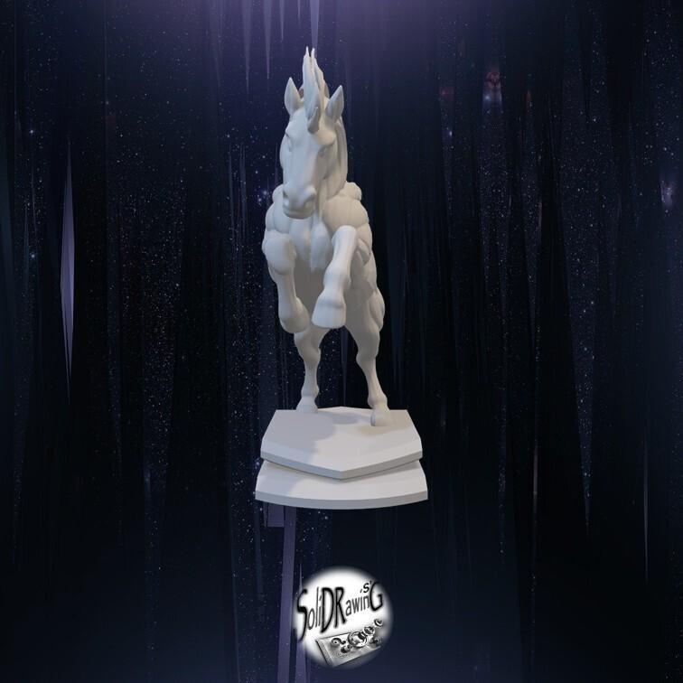 Prancing Horse - SoliDRawinGs - YZK002