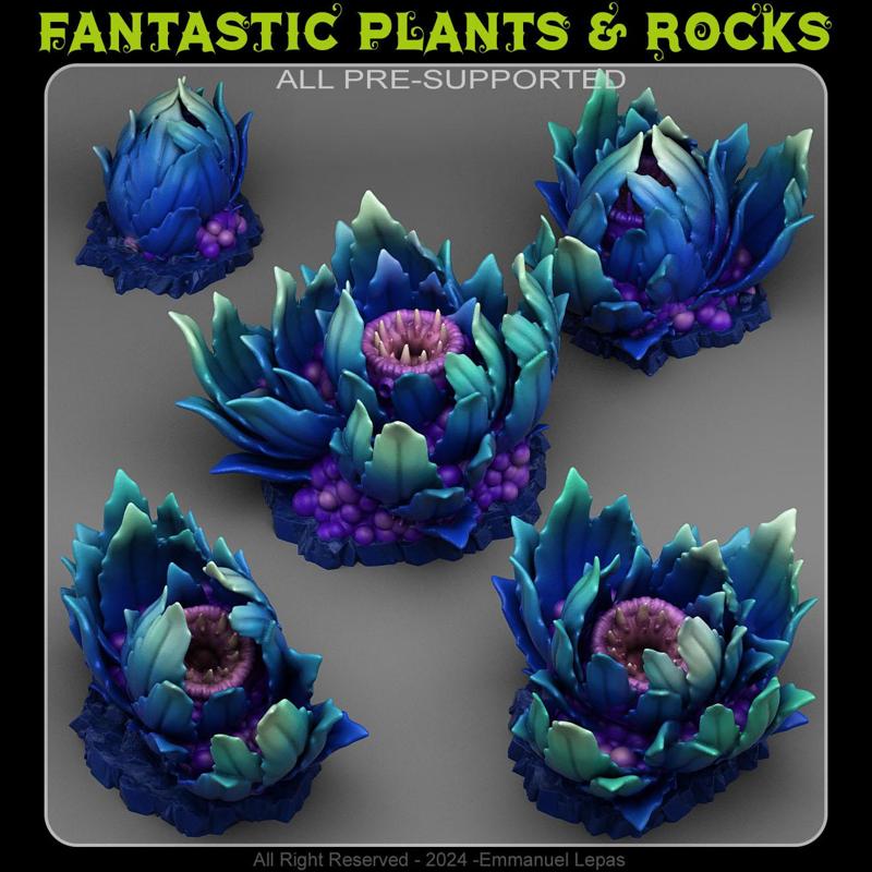 CARNIVOROUS ALIEN PLANTS