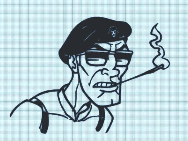 HUNTER GATHERS - VENTURE BROS - WALL ART