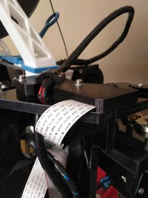 SD card extender and Z cable fixing to increase Z heigh