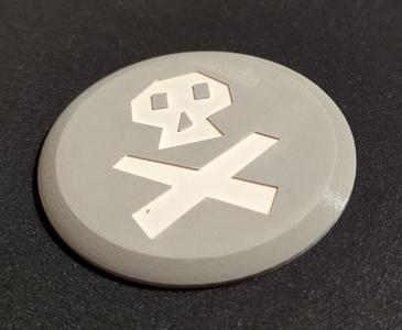 Runescape Coaster - Death Rune