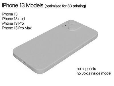 iPhone 13 Series (optimised for 3D printing)
