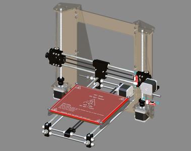Prusa i3 MK1 Blender model