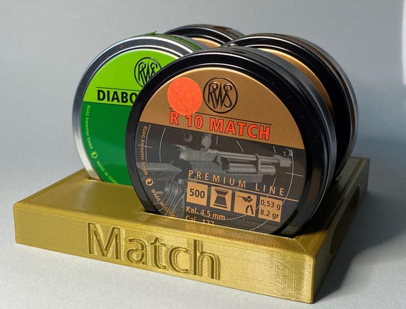 Storage for your Airgun Pellets