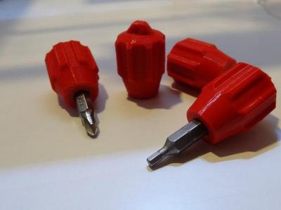 Desarmador pequeño para puntas hexagonales